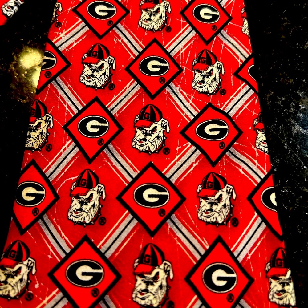 UGA Bulldawgs Georgia Bulldogs men’s tie